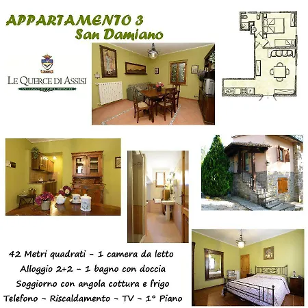 Feriegård Le Querce Di Assisi